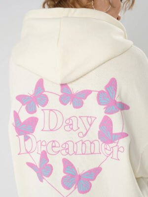 4 Custom Printed Day Dreamer Butterfly Hoodie