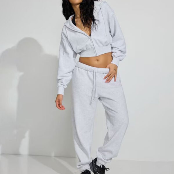 4 Essential Fleece Logo Graphic Zip-Up Hoodie