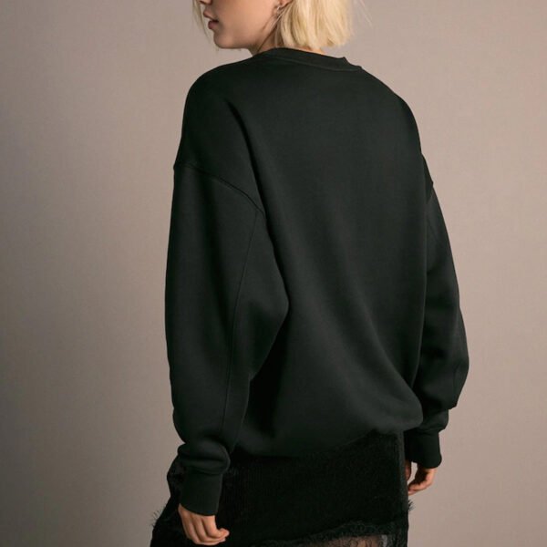 Seasonal Christmas Graphic Lobster Santa Claws Long Sleeve Crew Sweatshirt