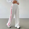 Women's Sweatpants Pants Trousers Track Pants Fashion Streetwear Straight Pants