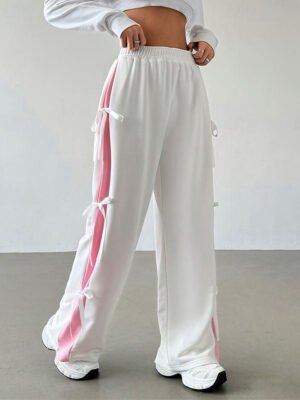 Straight Pants (5) Women's Sweatpants Pants Trousers Track Pants Fashion Streetwear Straight Pants