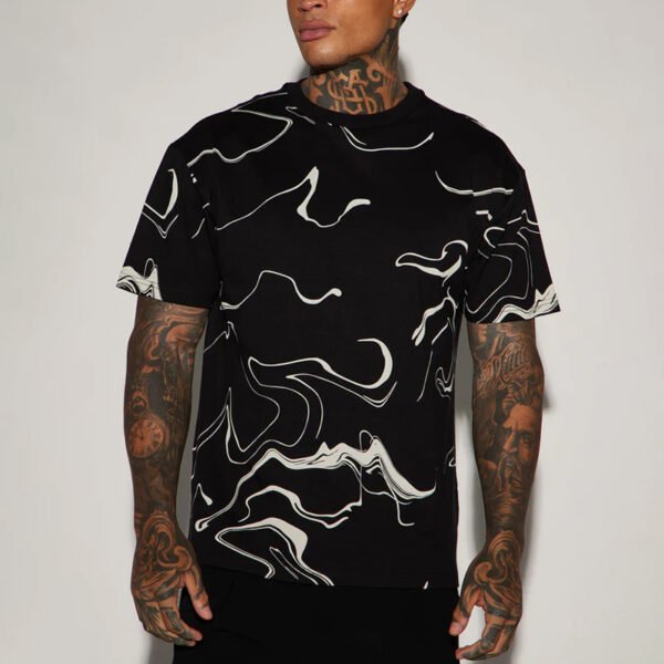 1 All In Marble Short Sleeve T-Shirt