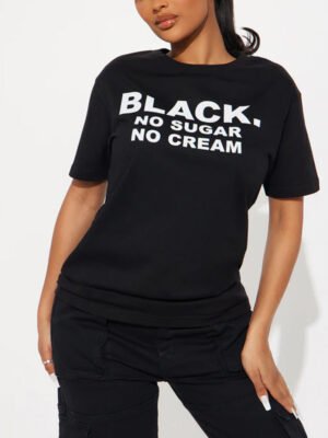 1 No Sugar No Cream T-shirt
