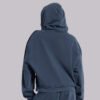1.3 Blue Sporty Baggy Cotton Women's Hoodie
