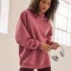 Rose Pink Relaxed Fit Heavyweight Hoodie