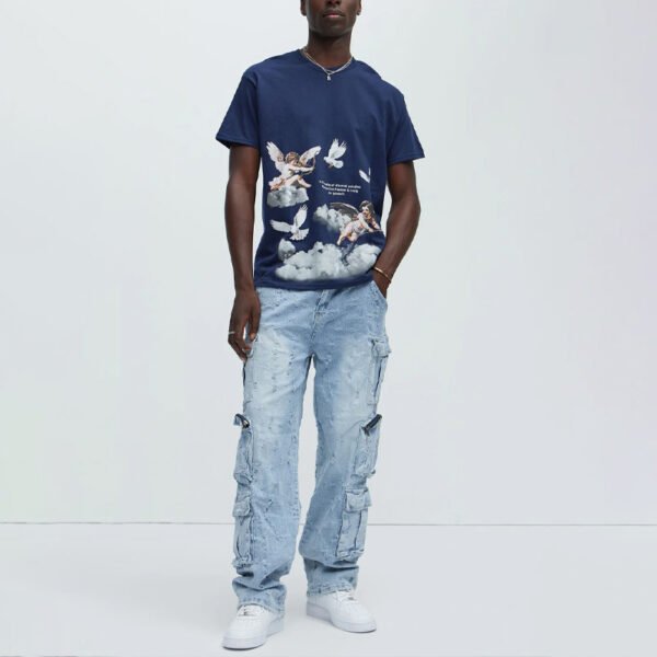 Angels In The Sky Short Sleeve T-Shirt