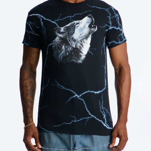 3 Howling Thunder Short Sleeve T-Shirt