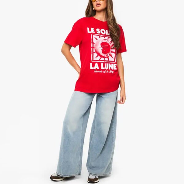 3 Le Soleil La Lune Printed T-Shirt