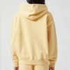 3.3 Yellow Cotton Vintage Wash Pullover Hoodie Set