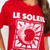 4 Le Soleil La Lune Printed T-Shirt