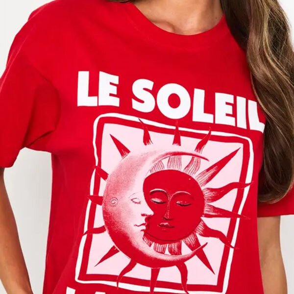 4 Le Soleil La Lune Printed T-Shirt