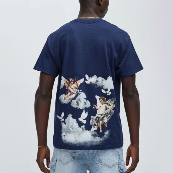 Angels In The Sky Short Sleeve T-Shirt