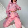 New Oversized Hoodie And Pants Set For Women New Oversized Hoodie And Pants Set For Women