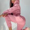 New Oversized Hoodie And Pants Set For Women