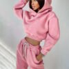 5.3 New Oversized Hoodie And Pants Set For Women