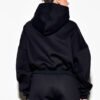 6.3 Oversized Cotton Black Women's Hoodie