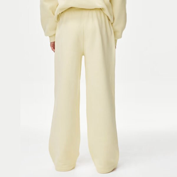 Wide Leg Cotton Rich Joggers