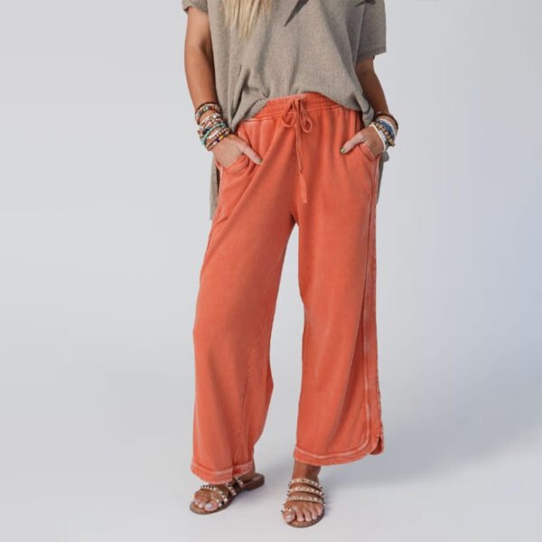 So Comfy Wide Leg Pant Cropped Length So Comfy Wide Leg Pant Cropped Length