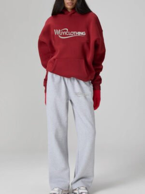 Custom Logo Print Oversized Hoodie