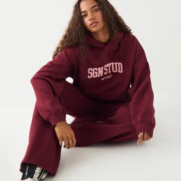 Soft Cotton Printed Oversized Hoodie