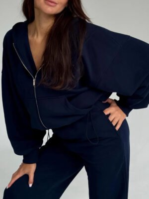 Streetwear Style Soft Cotton Hoodie And Joggers Set Streetwear Style Soft Cotton Hoodie And Joggers Set