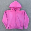 Studded Washed Zip Hooded Sweatshirt Studded Washed Zip Hooded Sweatshirt