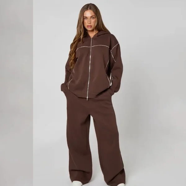 Women Casual Wide Leg Sweat Pants