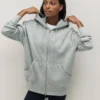 Women  Oversized Full-Zip Hoodie