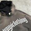 WUYICLOTHING Washed Distressed Hoodie WUYICLOTHING Washed Distressed Hoodie