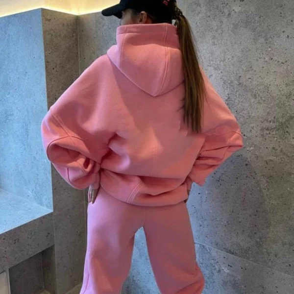 Oversized Hoodie Jogger Tracksuit Set Oversized Hoodie Jogger Tracksuit Set