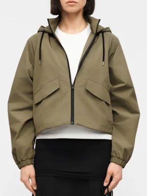 Women's Crop Hood Light Jacket Women's Crop Hood Light Jacket