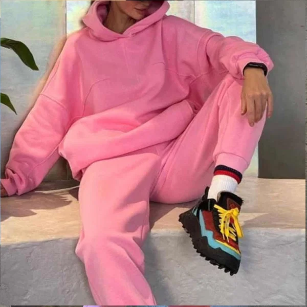 Oversized Hoodie Jogger Tracksuit Set Oversized Hoodie Jogger Tracksuit Set