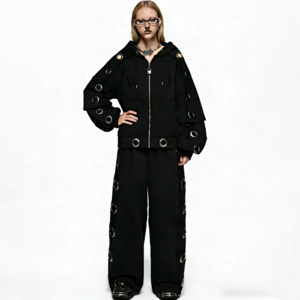 Black Grommet WUYI Two-Piece Set