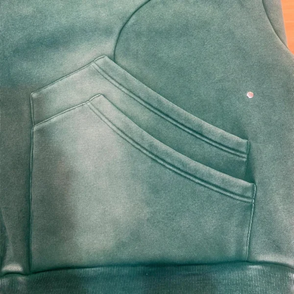 Washed Oversized Snap Hoodie Washed Oversized Snap Hoodie