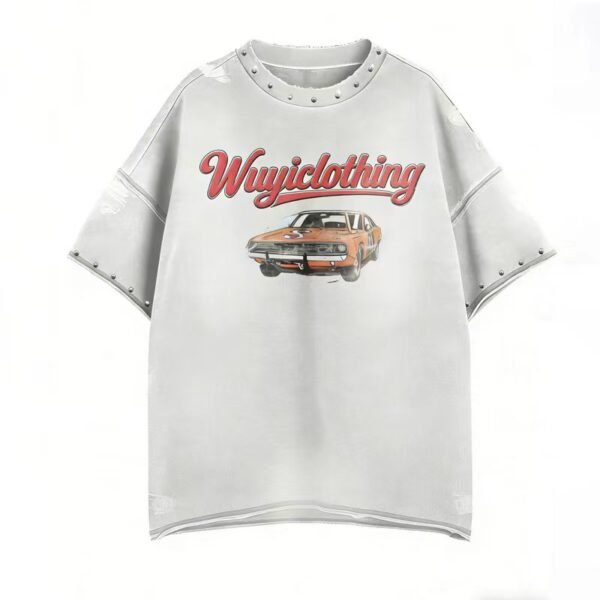 Custom Shirts 2026: The Complete Guide to Personalized Apparel Vintage Car Print Studded Short Set