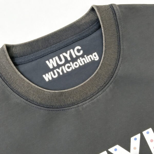 Rhinestone WUYIClothing Washed Tee