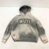 WUYI Washed Distressed Hoodie