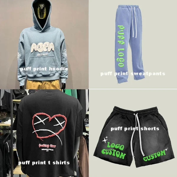 3D Puff Print Oversized Hoodie 3D Puff Print Oversized Hoodie