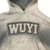 WUYI Washed Distressed Hoodie