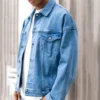 mens denim jacket and pants set
