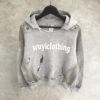 WUYICLOTHING Grey Distressed Hoodie WUYICLOTHING Grey Distressed Hoodie