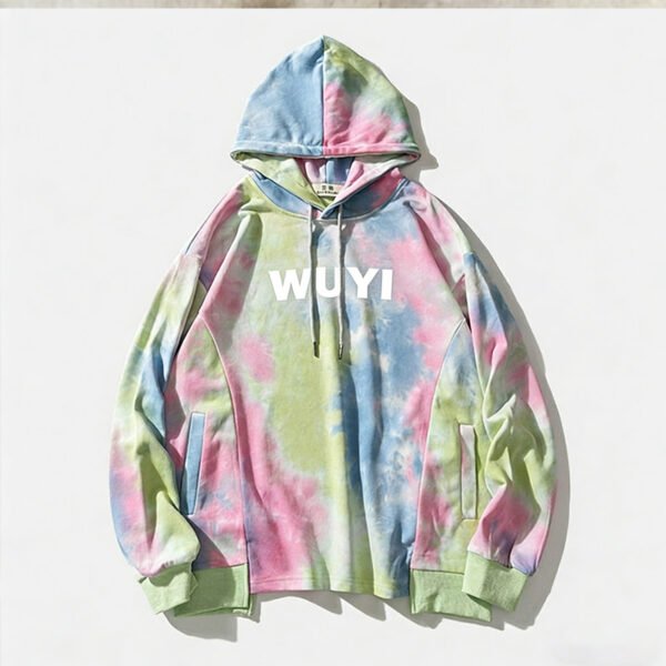 Pastel Tie-Dye WUYI Pullover Hoodie
