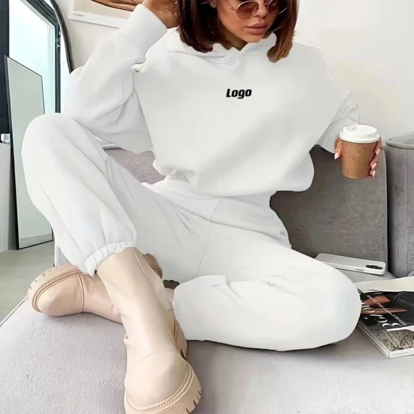 Oversized Hoodie Jogger Tracksuit Set