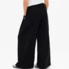 Wide leg tailored Pleated Trousers
