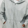 Women  Oversized Full-Zip Hoodie
