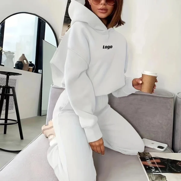 Oversized Hoodie Jogger Tracksuit Set