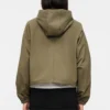Women's Crop Hood Light Jacket