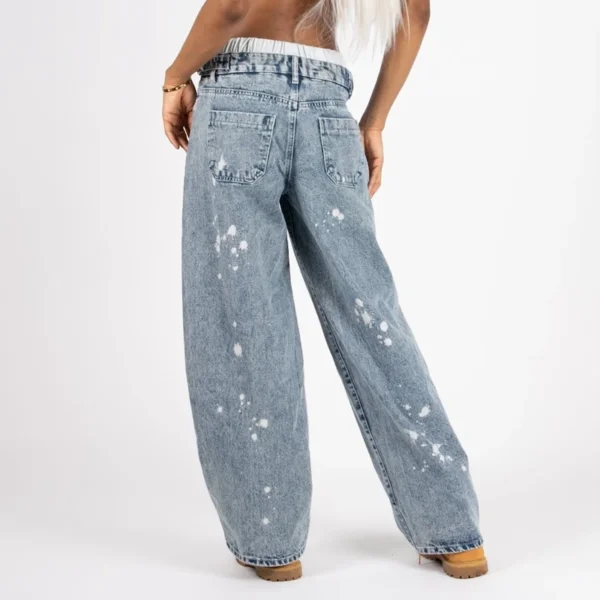 Women low rise baggy jeans Women low rise baggy jeans