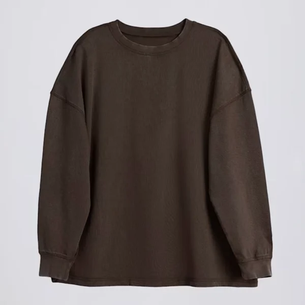 Women's Long-Sleeve Oversized T-Shirt