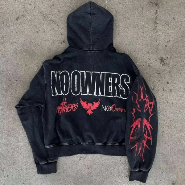 Washed Cropped Zip Hooded Sweatshirt Washed Cropped Zip Hooded Sweatshirt